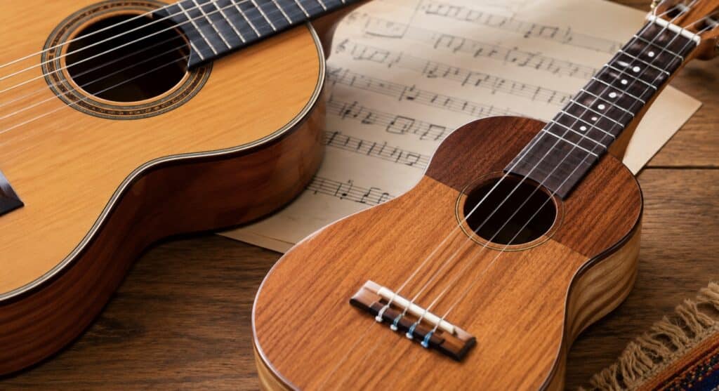 guitar songs with the Cuatro