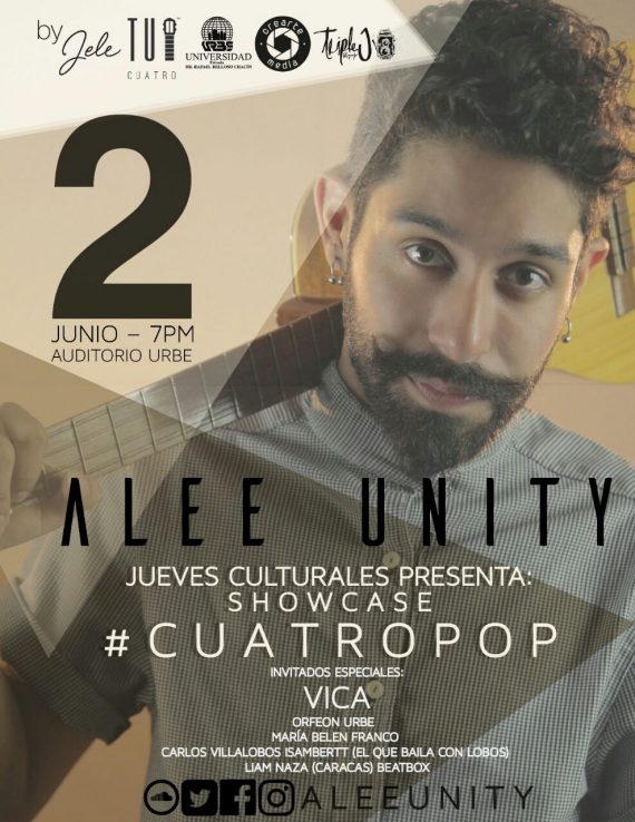 Alee Unity CuatroPOP Concierto 2016