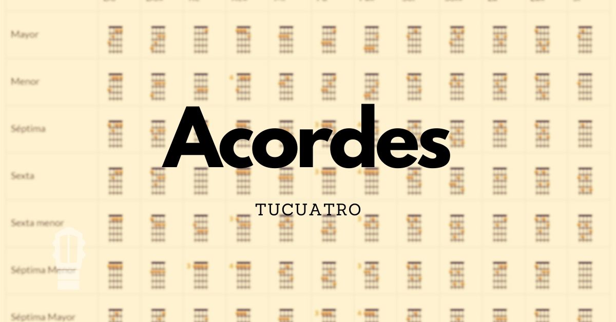 Hoja De Referencia De Acordes De Cuatro TuCuatro Hoja De Referencia De Acordes De Cuatro TuCuatro